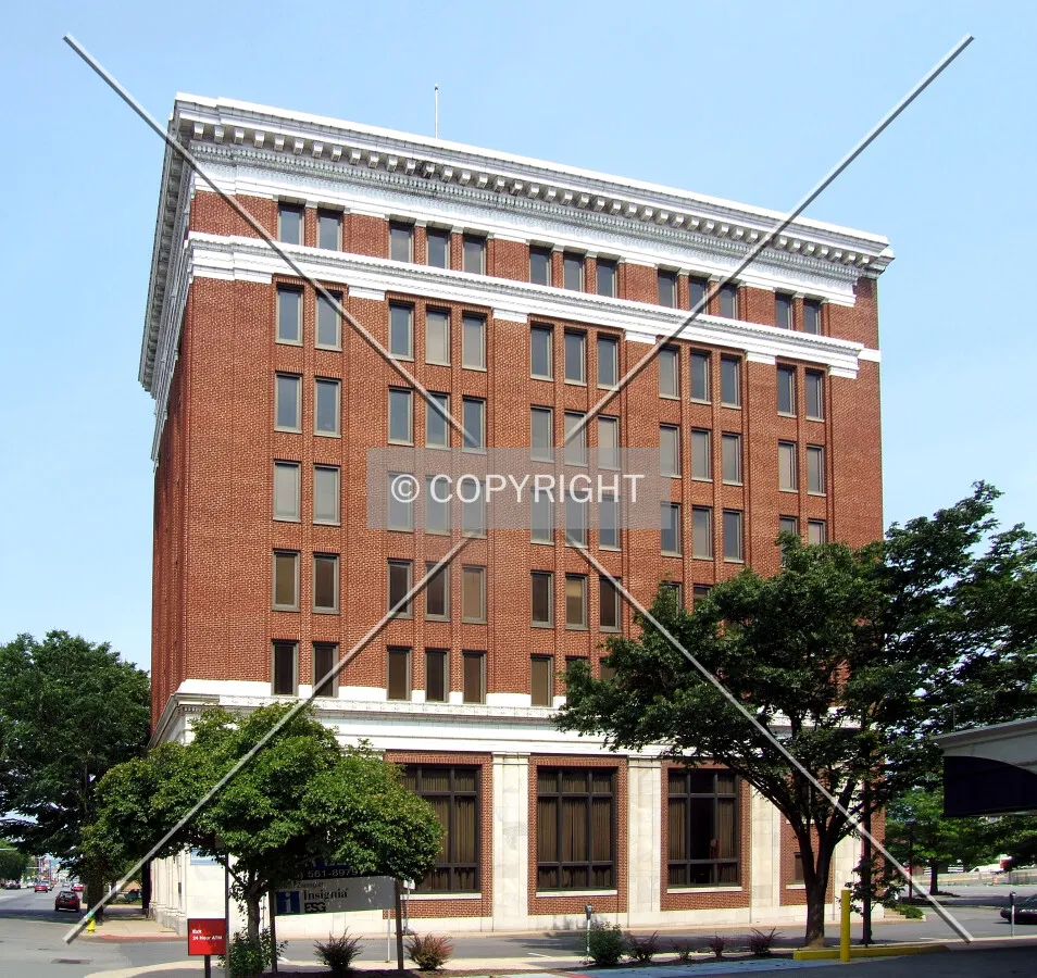 View from the southwest across Court Street