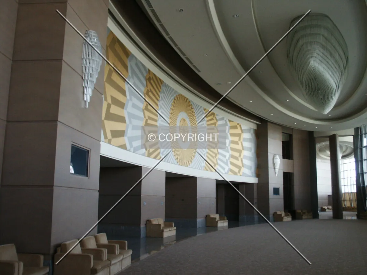 Central gateway to the ballroom