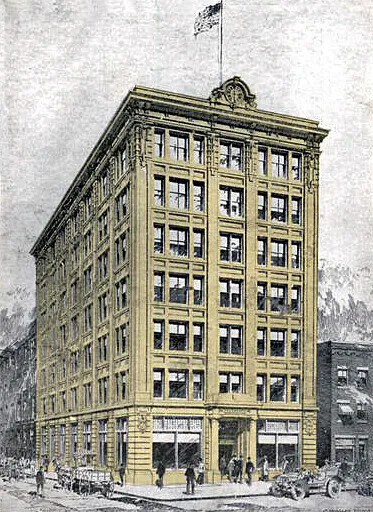 View from the southeast