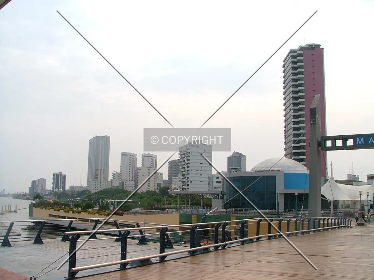 Skyline on the Guayas River