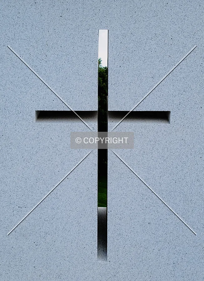 Cross at the top of the staircase; August 1, 2021