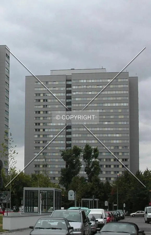 front side of the building