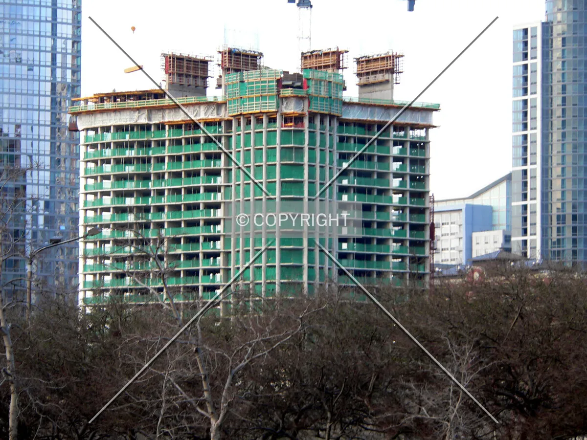 View to the southwest from Lake Shore Drive