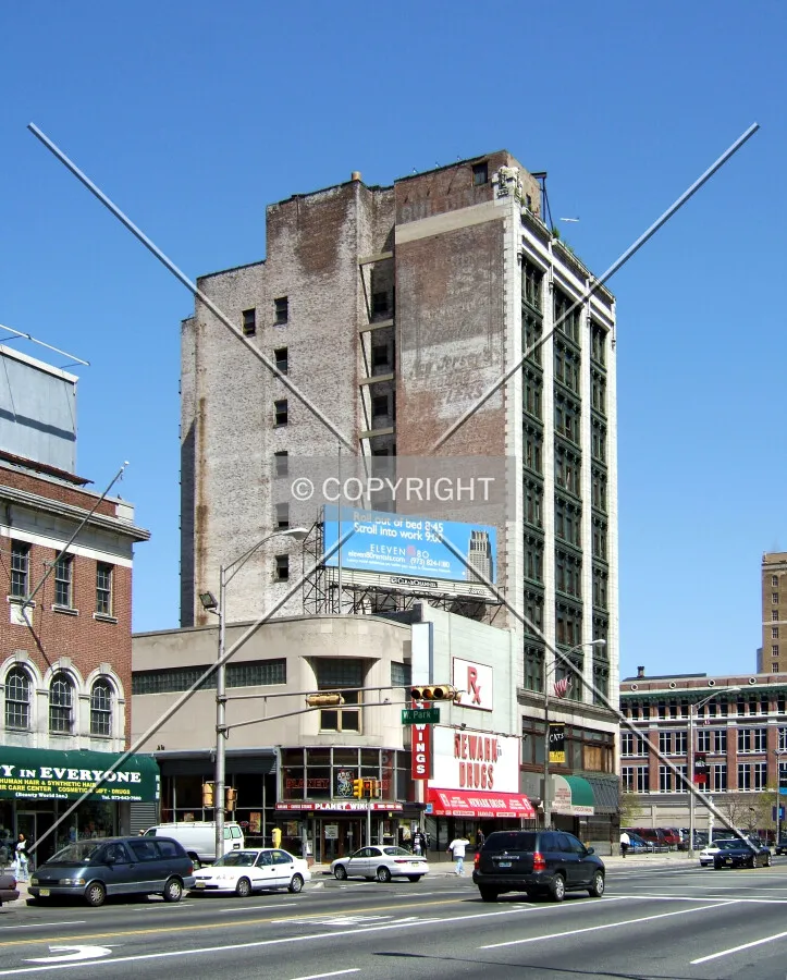 View from the south along Broad Street
