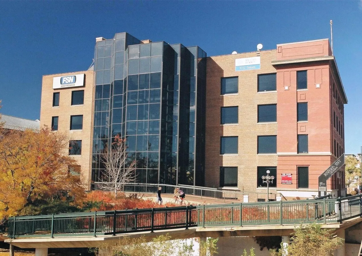 View from the southeast