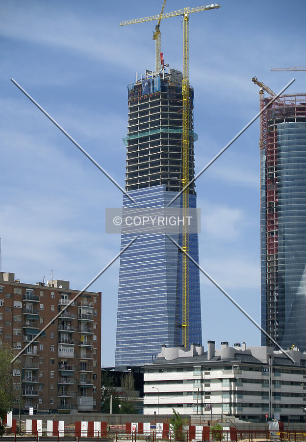 As seen from Chamartin train station