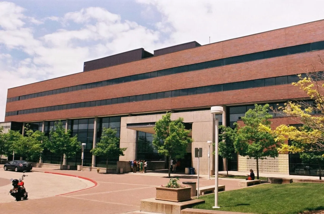 View from the east