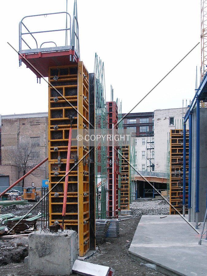Columns and formwork