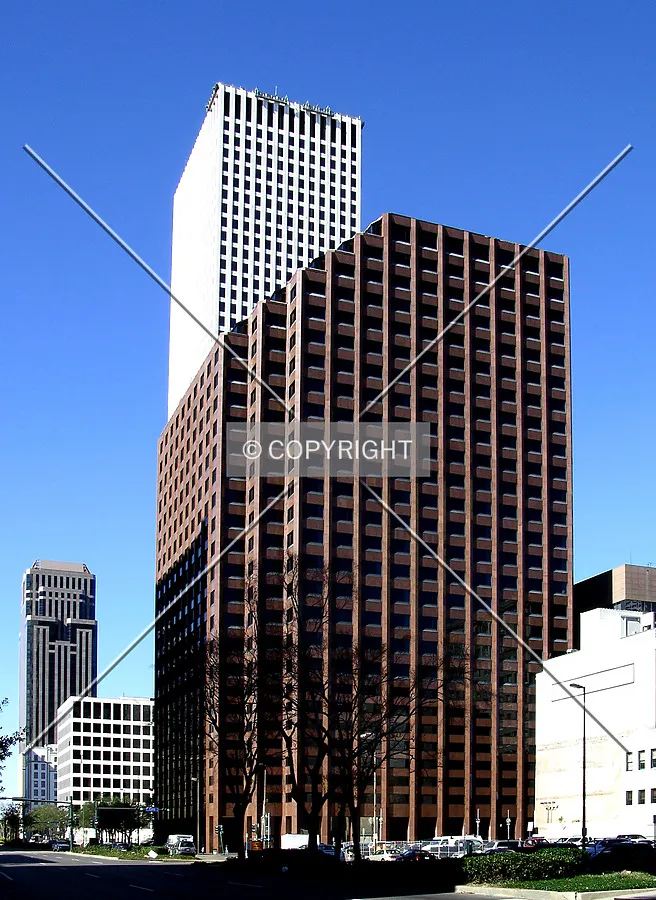 Looking northwest from Poydras Street