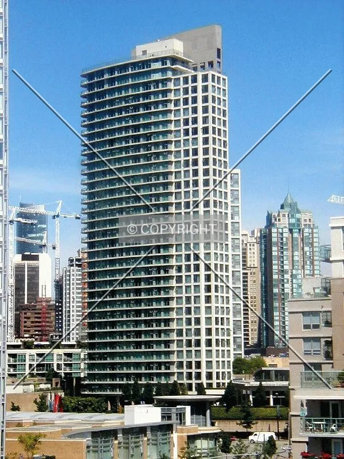 South face from the Cambie Bridge