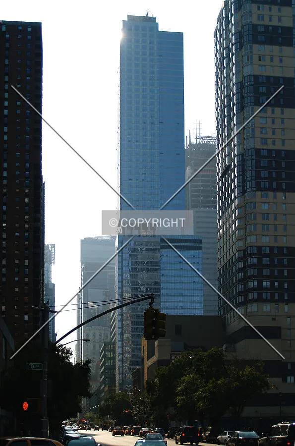 As seen from west 42nd street