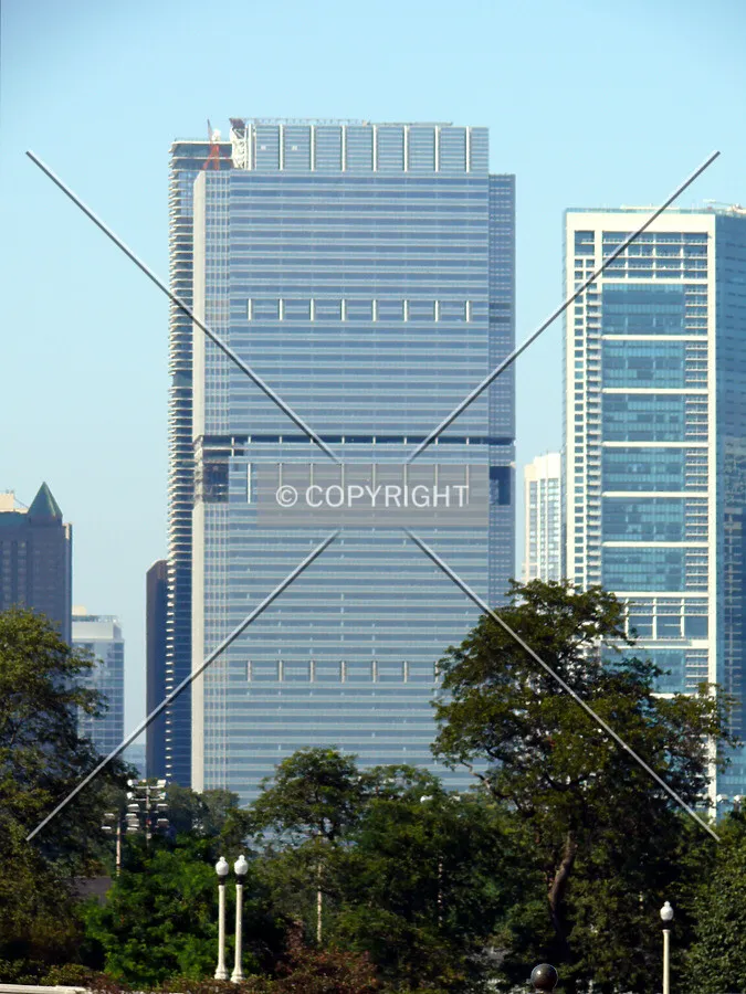 View to the south from Lake Shore Drive