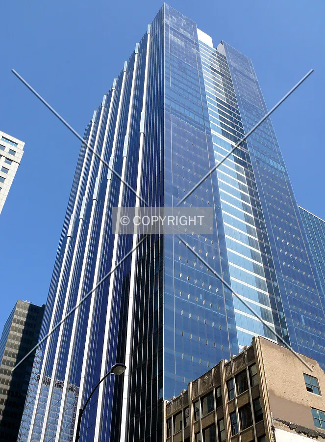 View up the southeast corner