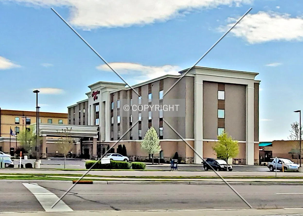 Northeast view; May 9, 2020