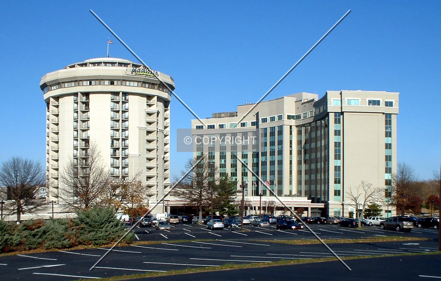 View from the southwest