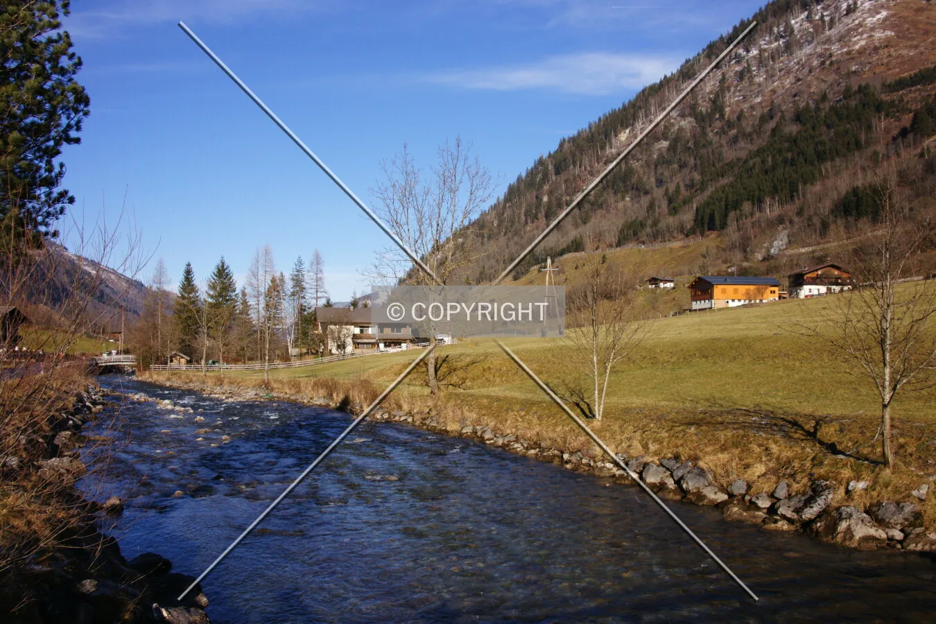Creek in a valley