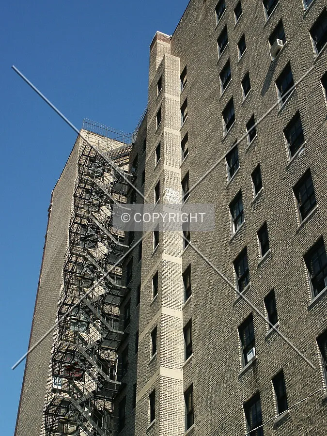 View of the back side from the east