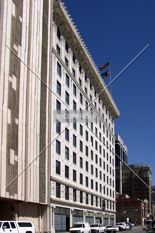 Looking northeast from Champa Street