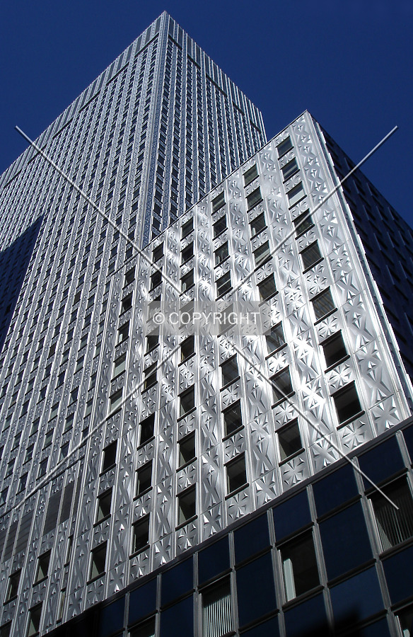 Looking up from 41st Street