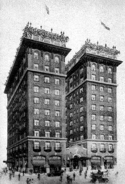 View from the southeast