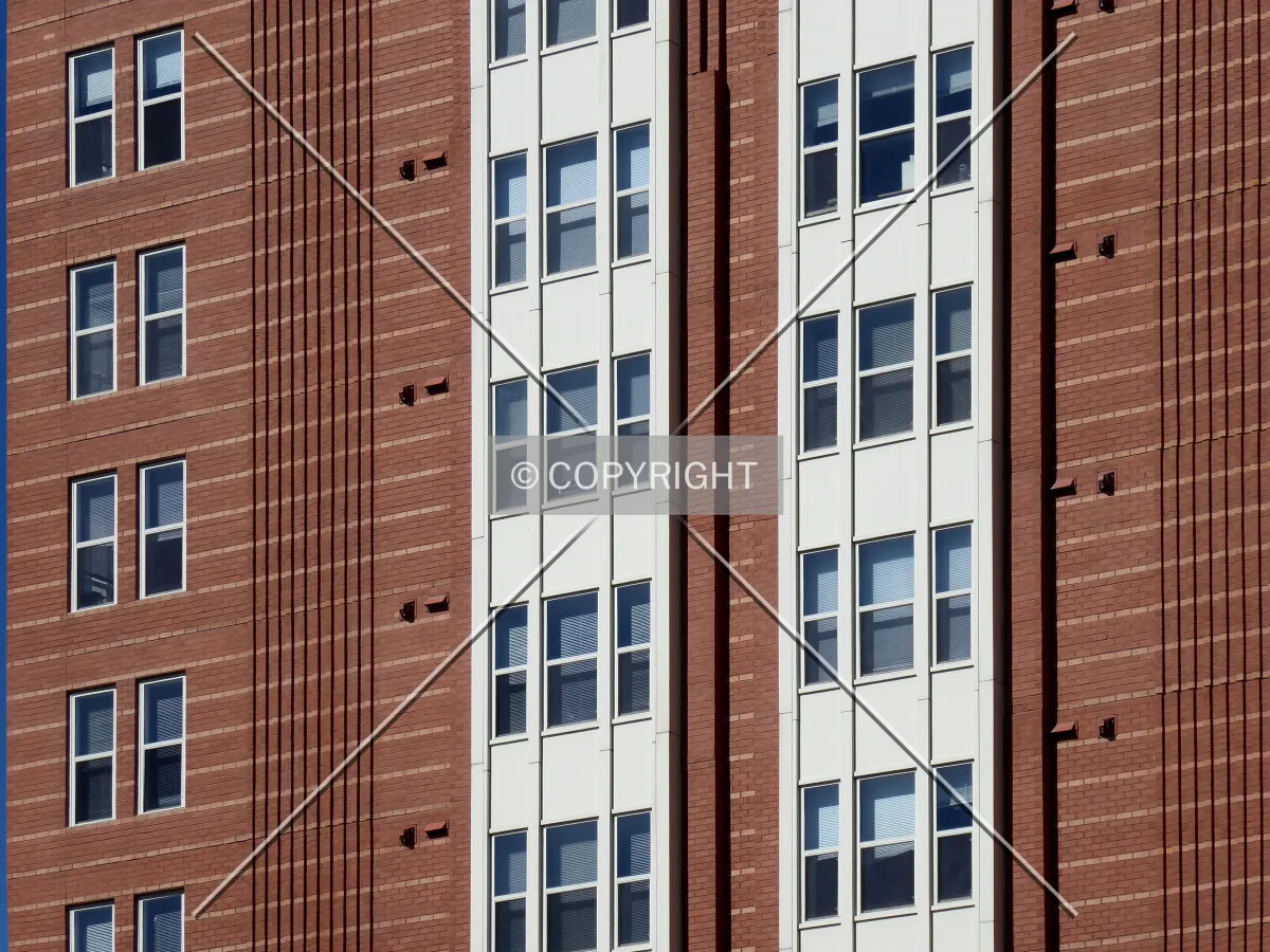 Southern facade detail