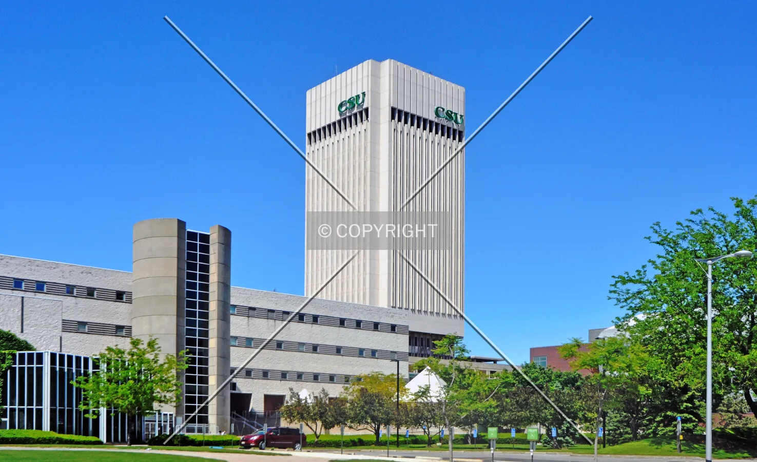 Rhodes Tower, Cleveland, Ohio, U.S.A.