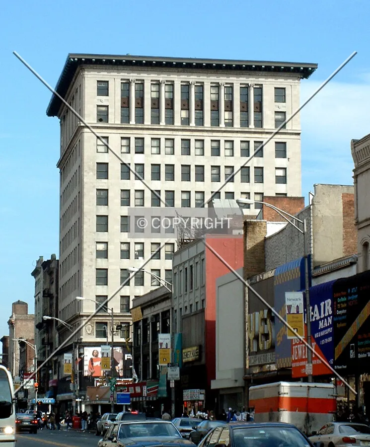View from the northwest along Market Street