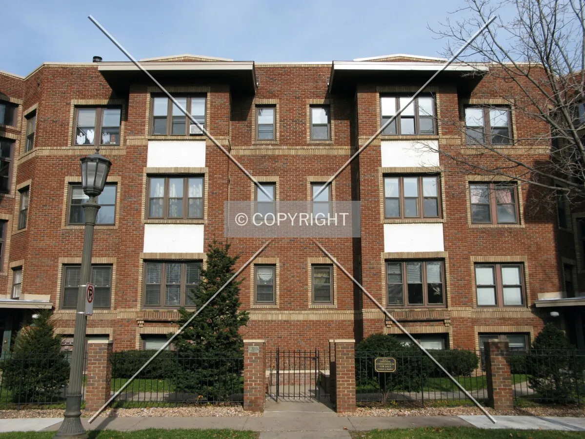 Courtyard elevation from Laurel Avenue
