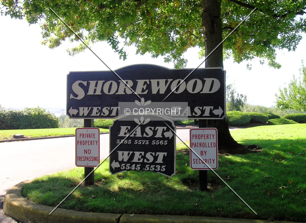 Apartment's sign