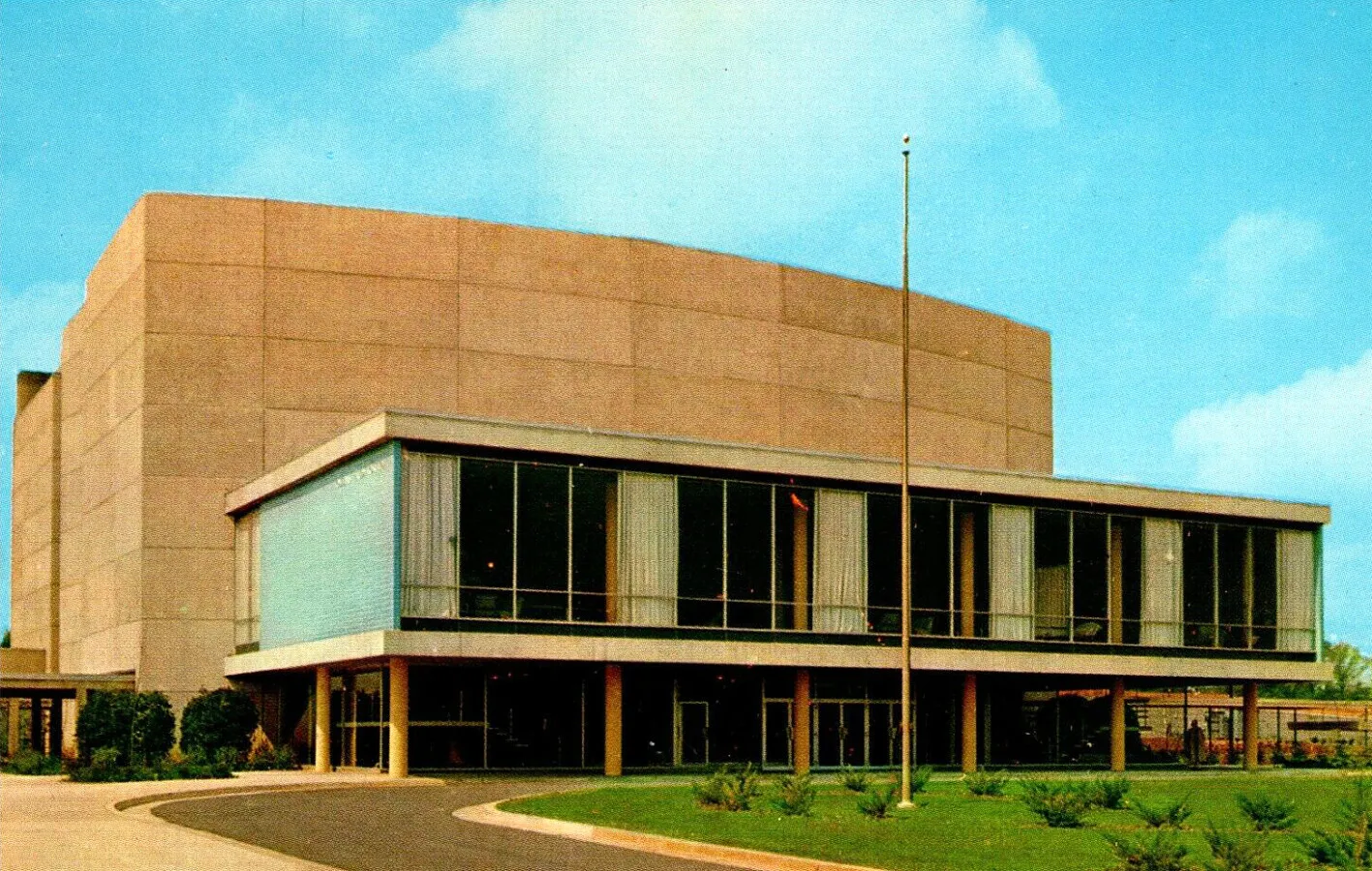 Vintage view from the northeast