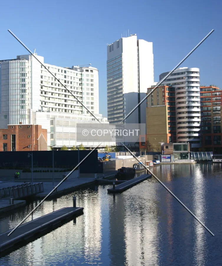 View across Paddington Basin