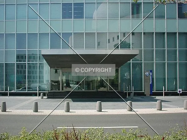 Front view of entrance
