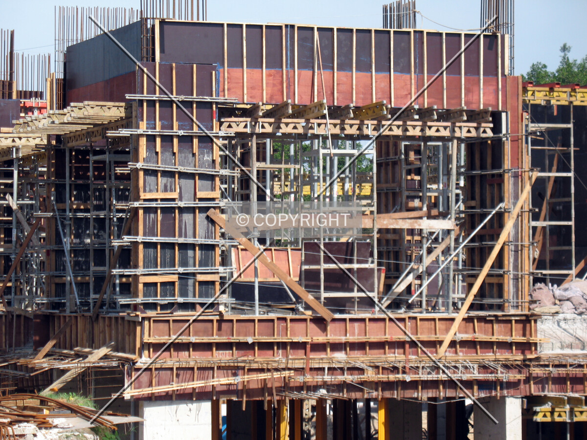 Framing the structure on the ground level