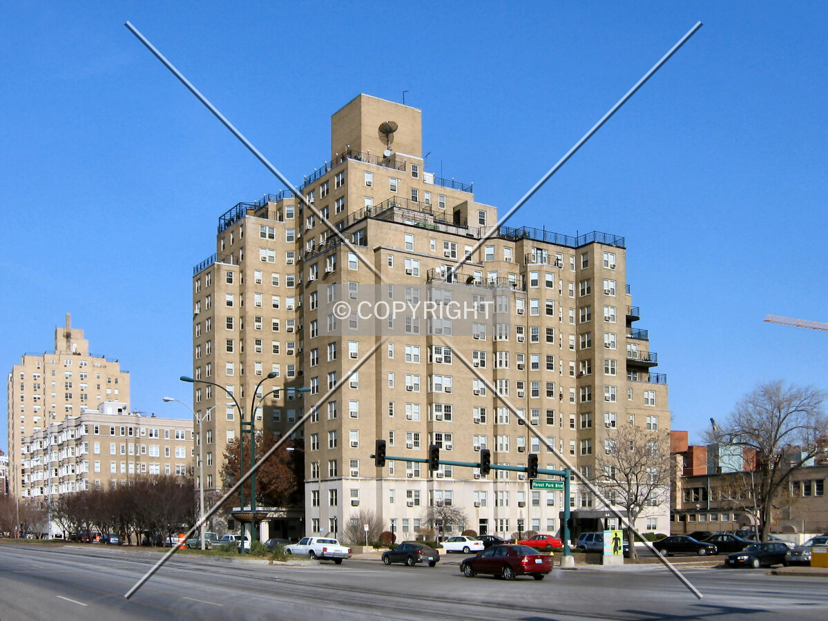 View to the northeast across Kingshighway
