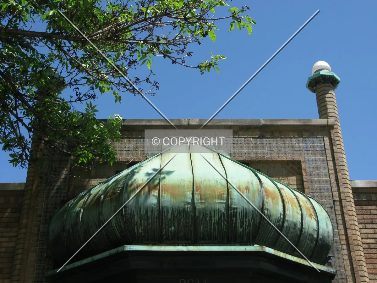 Dome and minaret detail