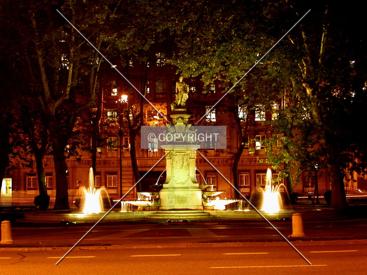 Fountain in Paseo del Prado
