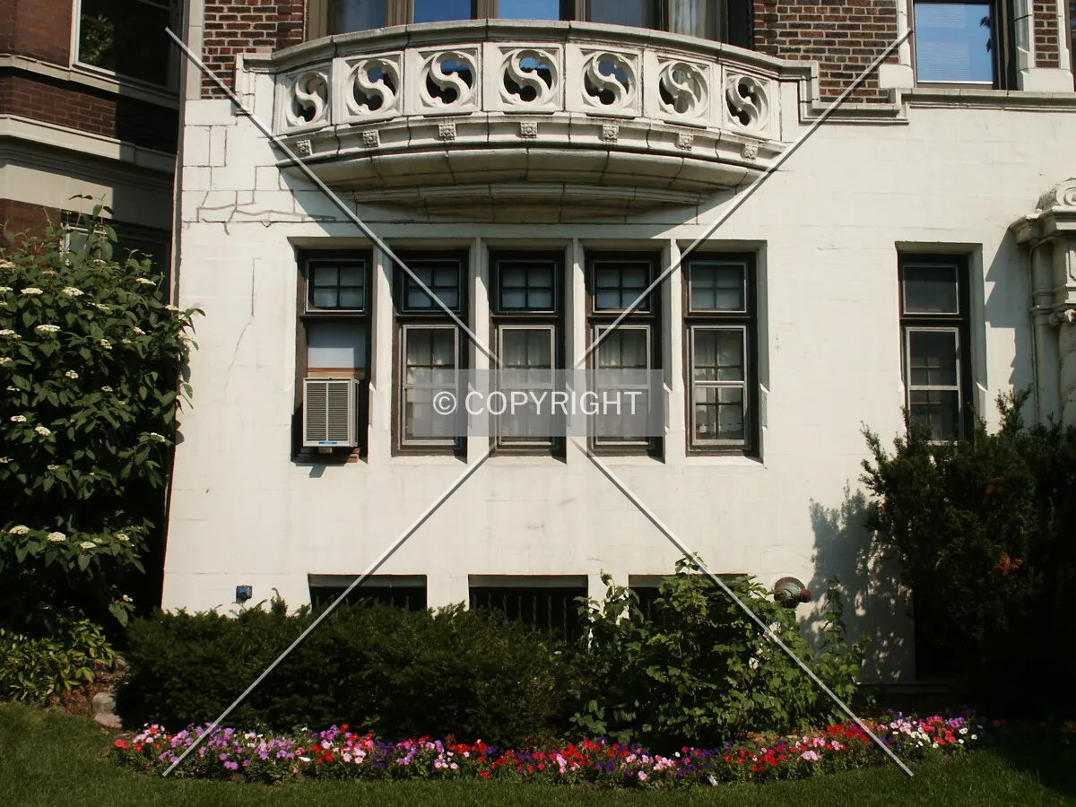 Windows on the first floor