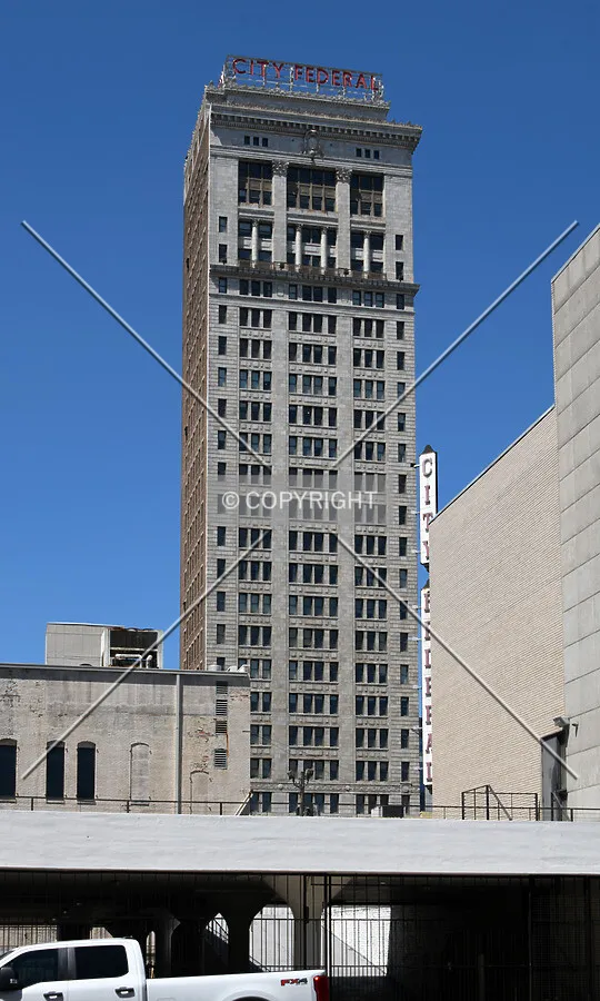 View from the southeast