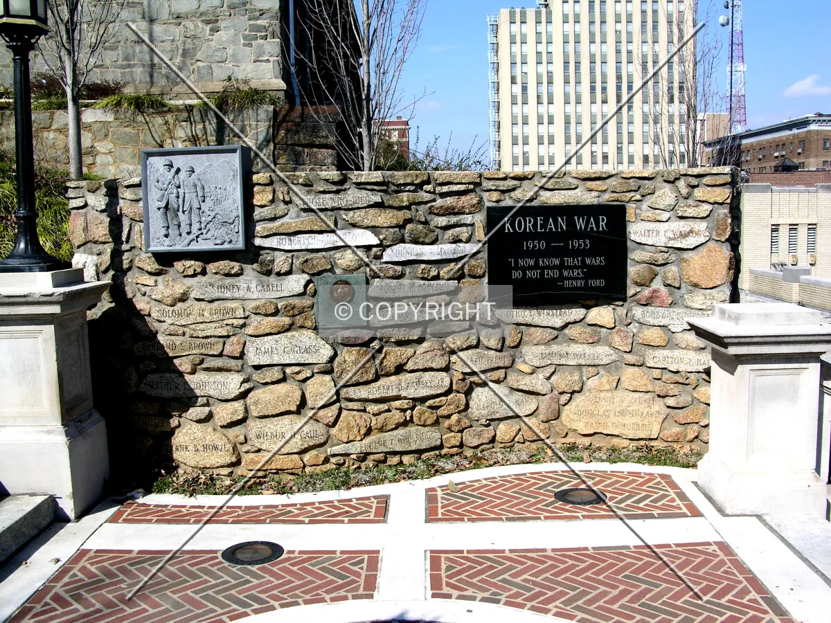 Korean War memorial