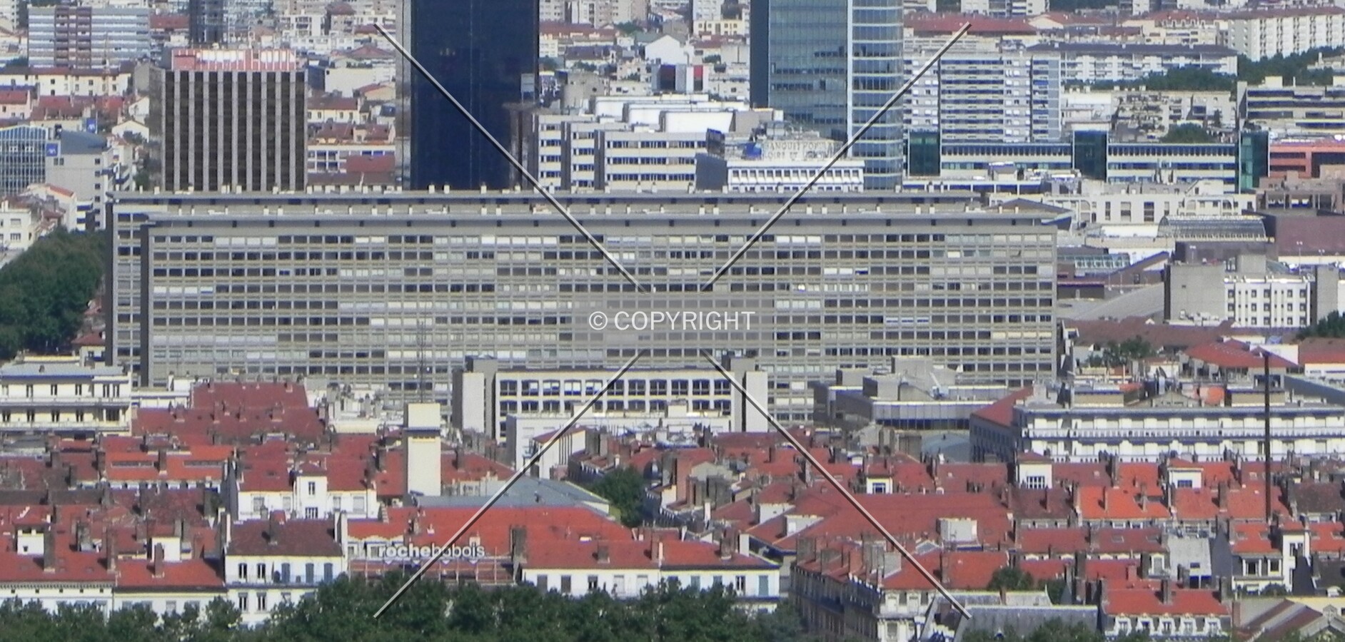 West view from Fourviere hill.