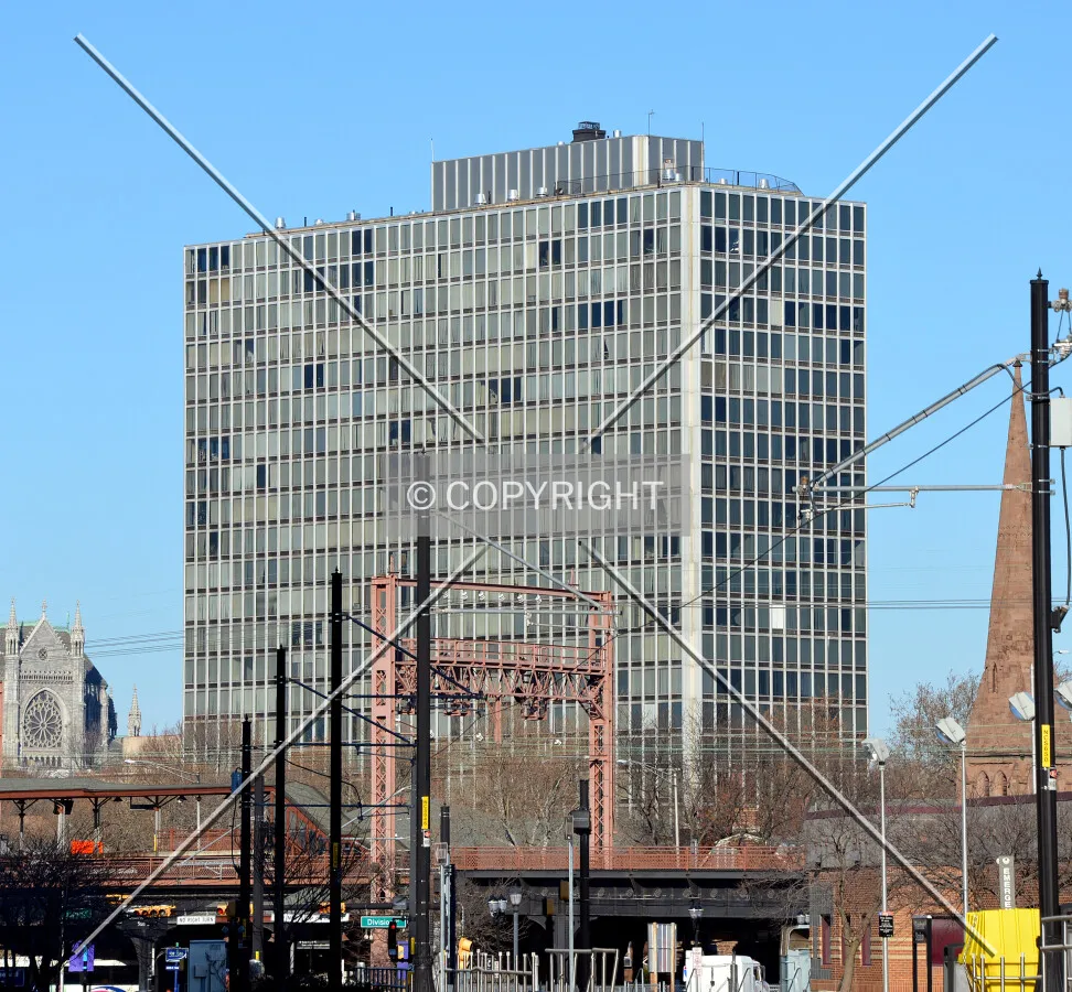 View from the southeast