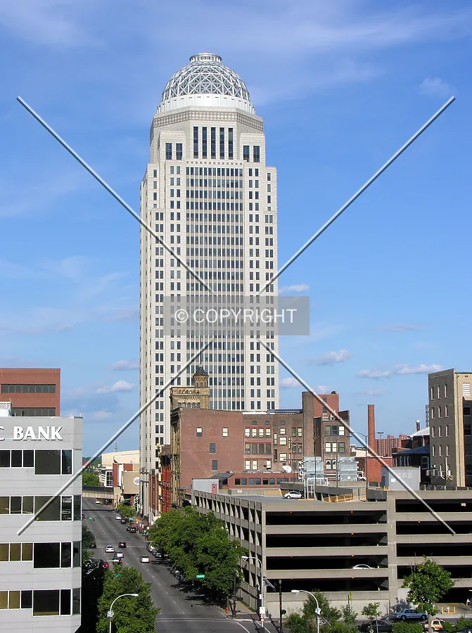View from the 7th street parking garage