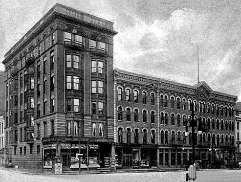 View from the northeast