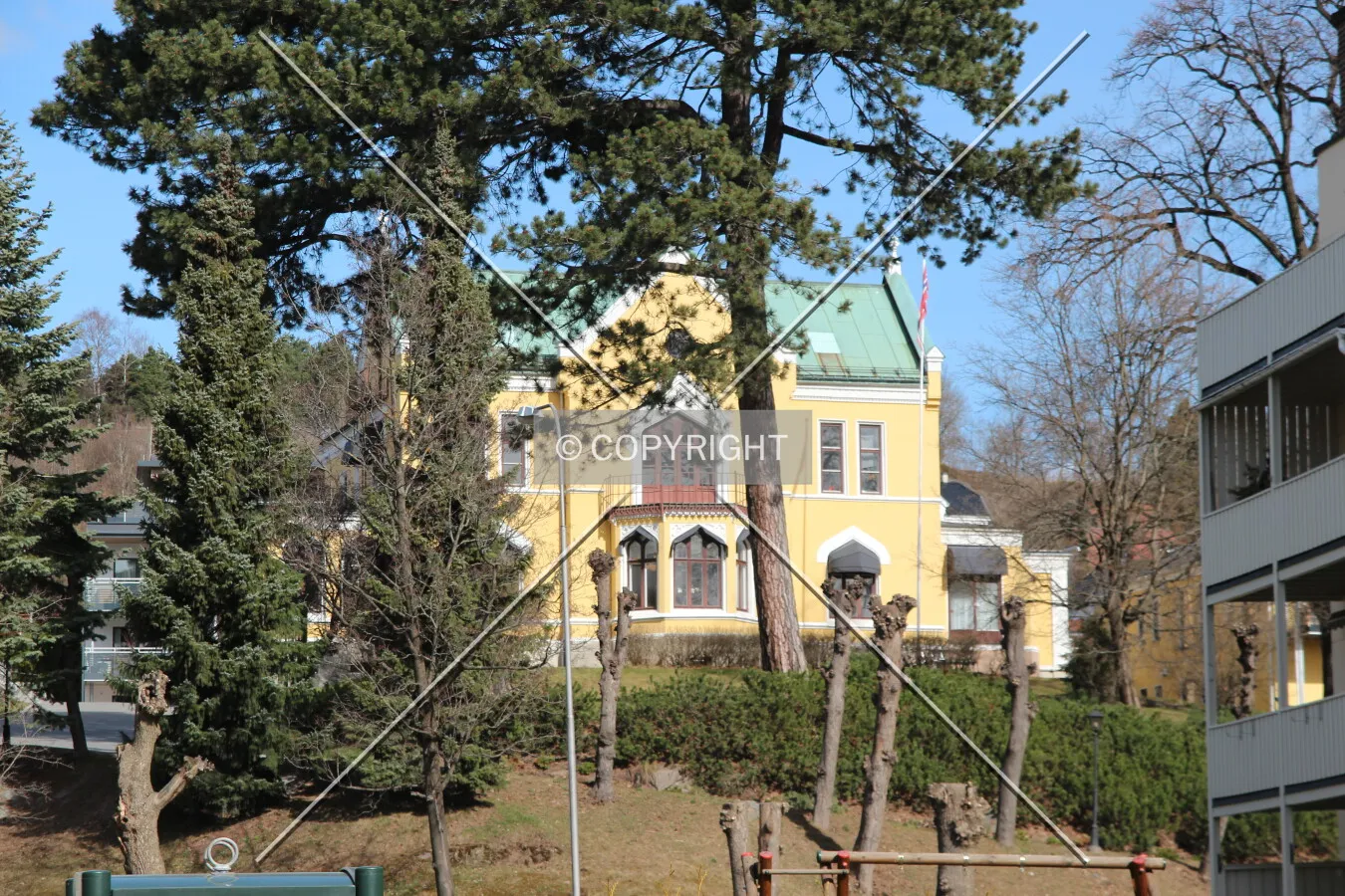 View from the south