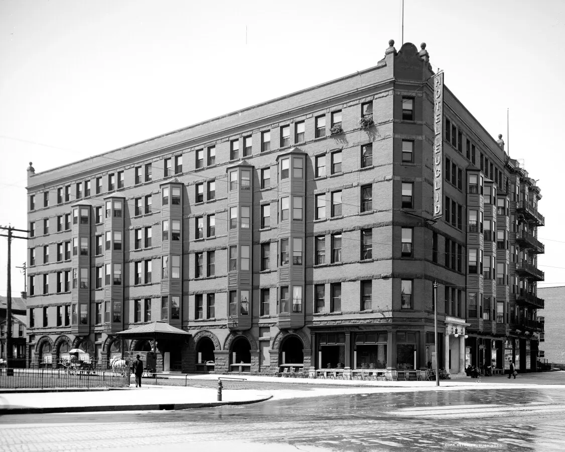 View from the northeast