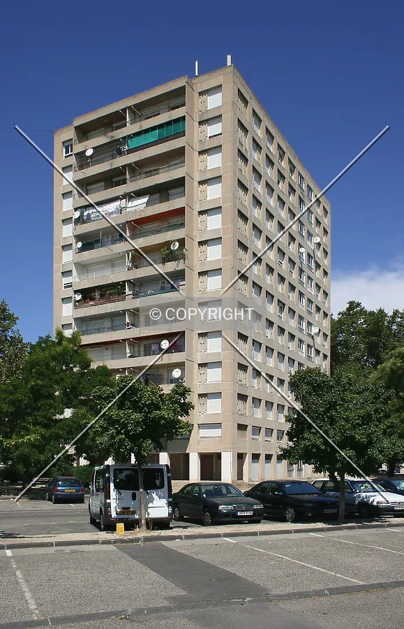 View from the southeast