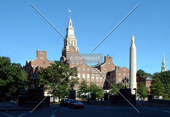 View from the west