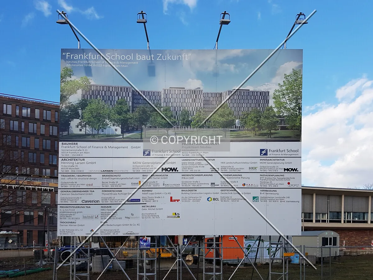 Construction sign