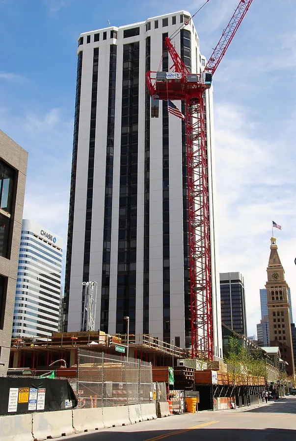 View to the southeast