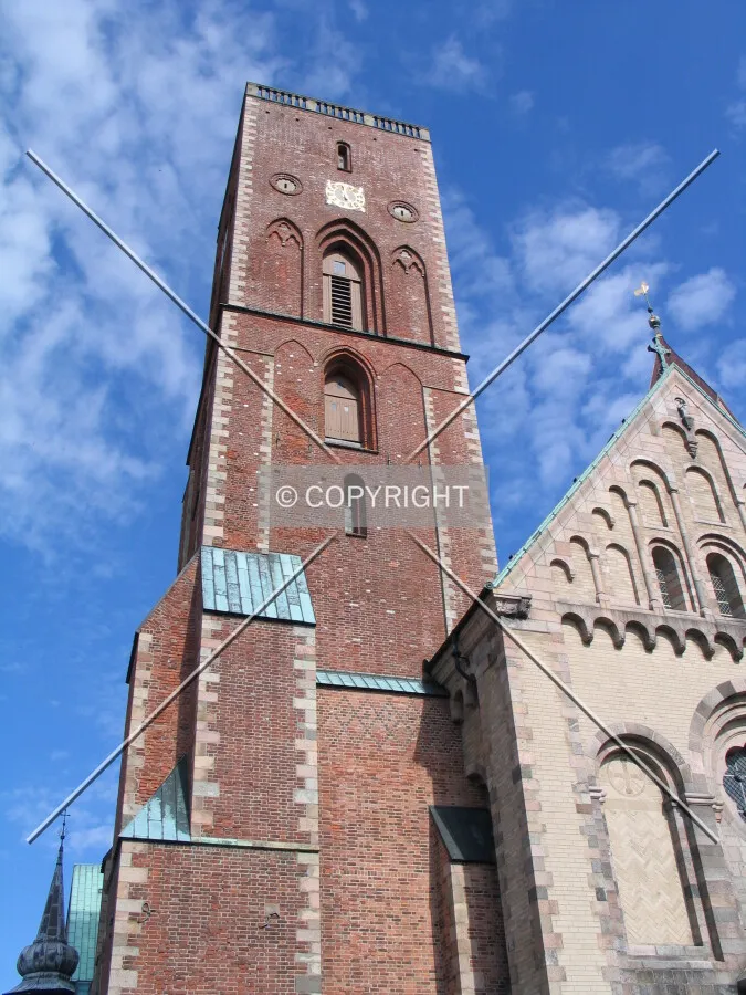 The main tower as seen from the west